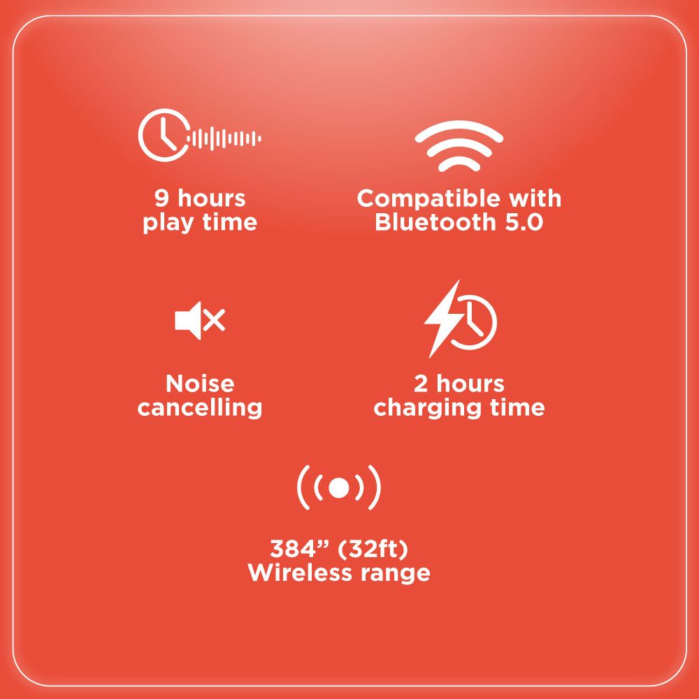 RadioShack BUZZER - Bluetooth Headphones 3304276