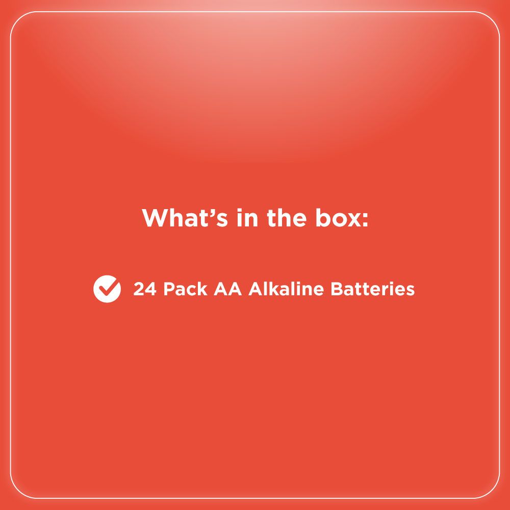 RadioShack AA Alkaline Batteries / 2309308 / 24 Pack 6 RadioShack AA Alkaline Batteries / 2309308 / 24 Pack