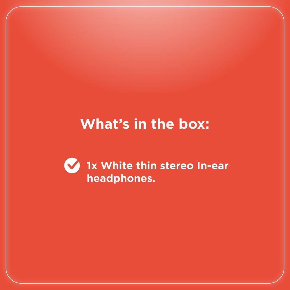 RadioShack Thin Stereo - Ultra-Slim Wired Stereo Headphones 3304283 - Headphones - Audio - Products