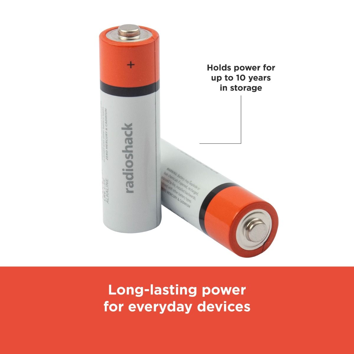 RadioShack AA Alkaline Batteries / 2302213 / 4 Pack