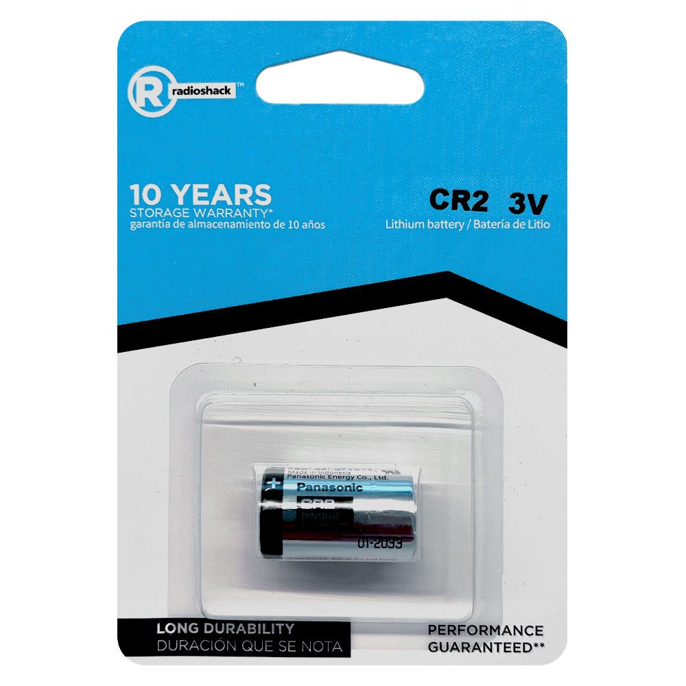 RadioShack Camera Battery CR2 3V 2309252