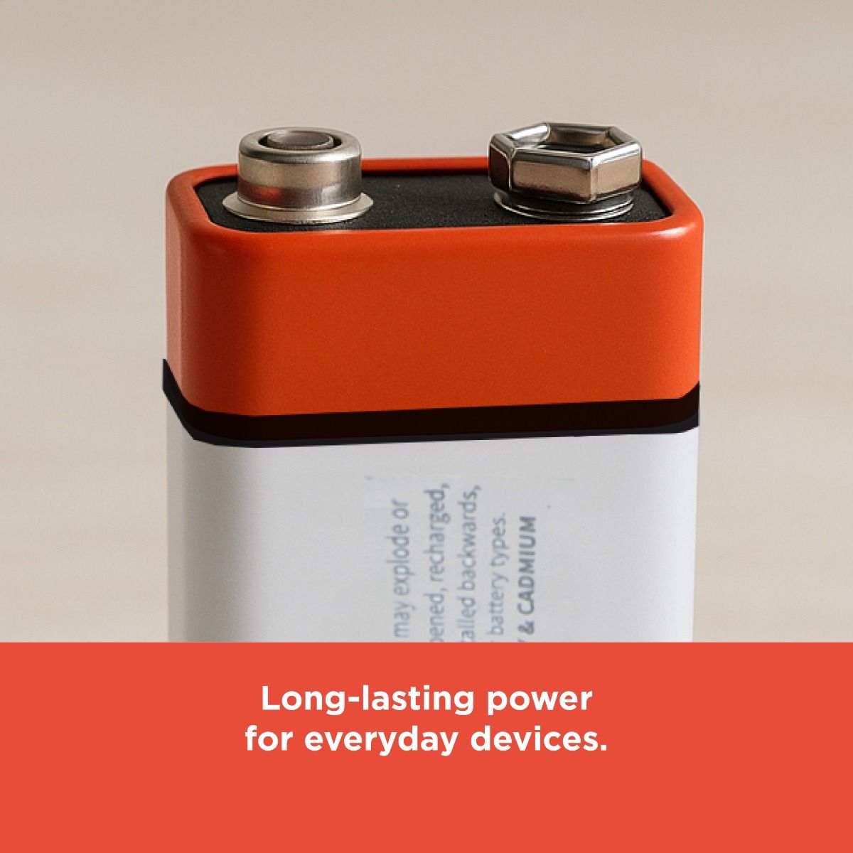 RadioShack Alkaline battery / 2302209 / 9V