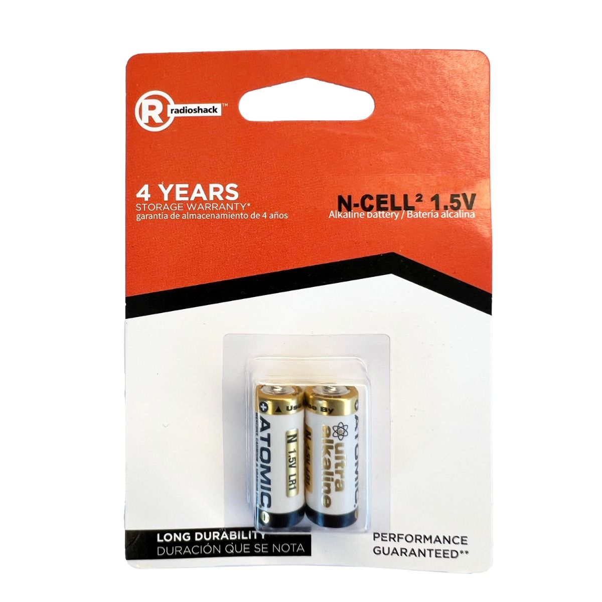 RadioShack N-Type Alkaline Batteries 2302225 2 Pack