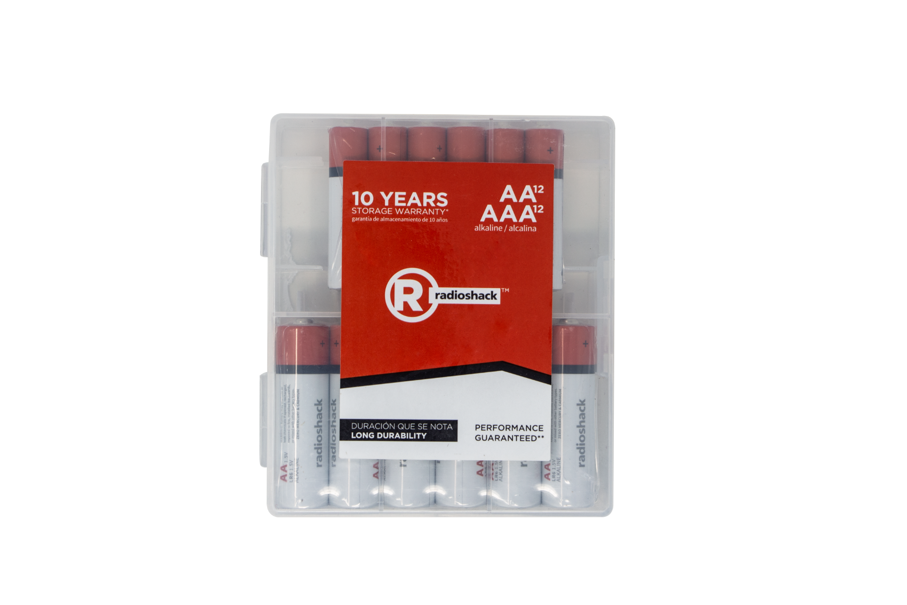 RadioShack Alkaline Batteries (12AA + 12AAA) / 2309311 / 24 Pack