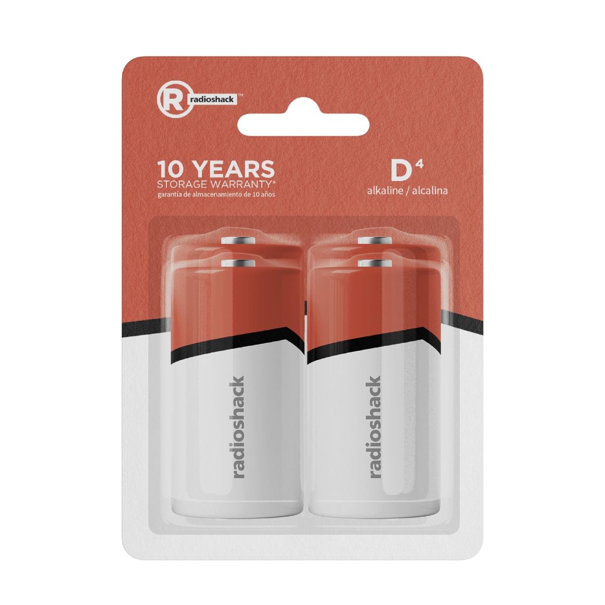 RadioShack D Alkaline Batteries 8 Pack 2302292