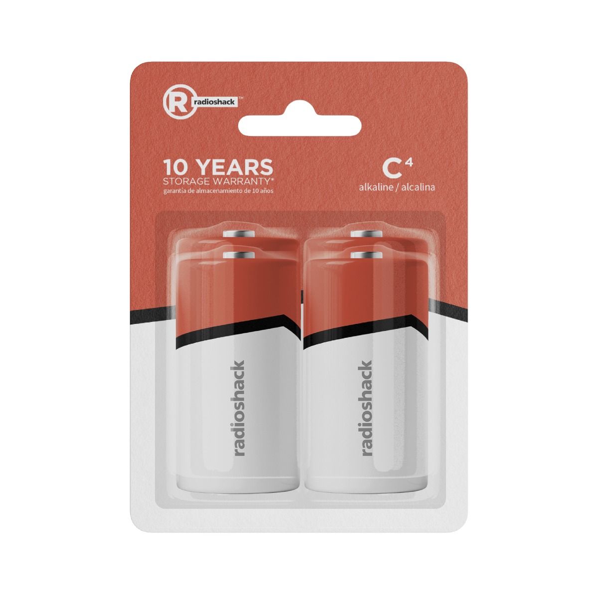 RadioShack C Alkaline Batteries 8 Pack 2302298