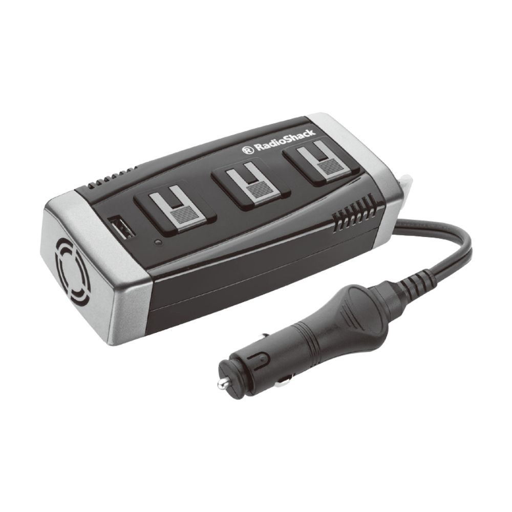 RadioShack 150W 3-Plug Power Inverter 2200088
