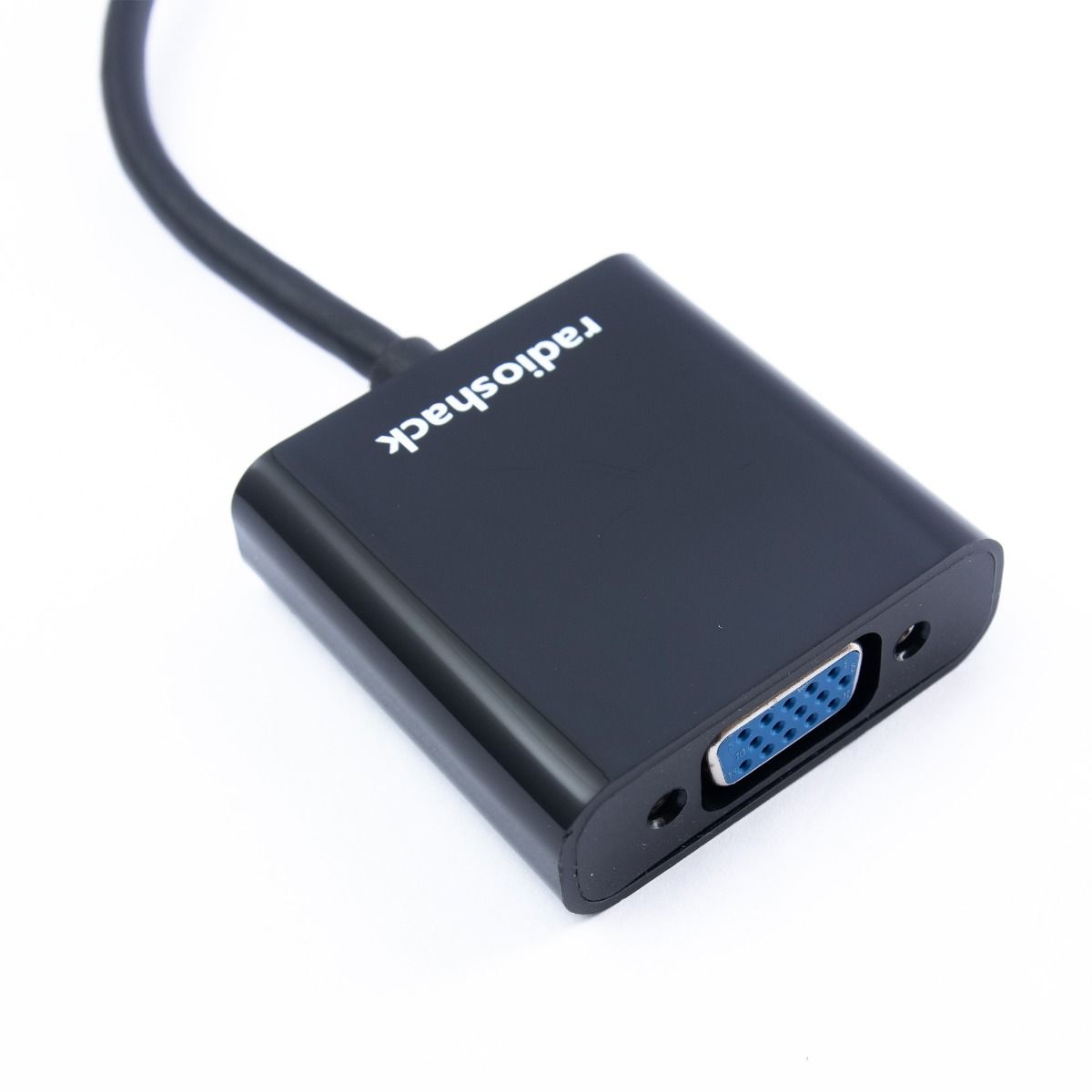 RadioShack HDMI to VGA Adapter 1503200 0.25 ft Black