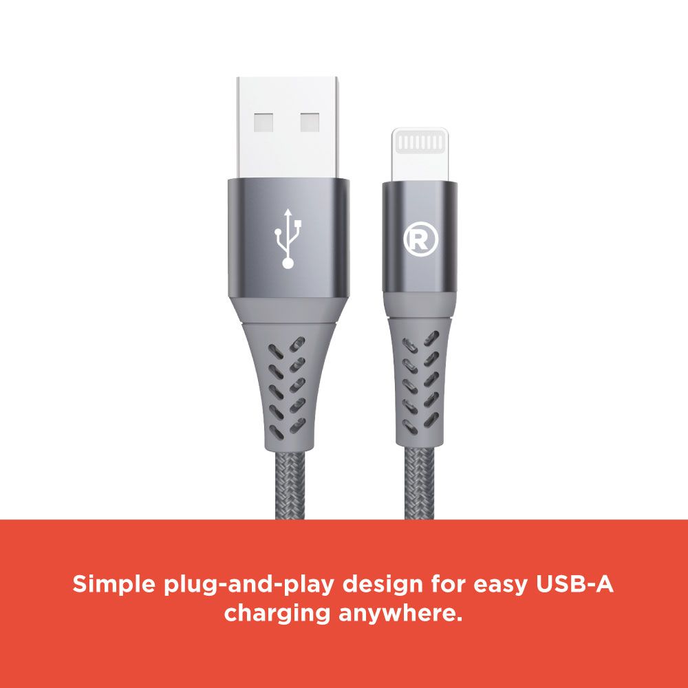 RadioShack Charging Cable USB to Lightning 10FT 4203263