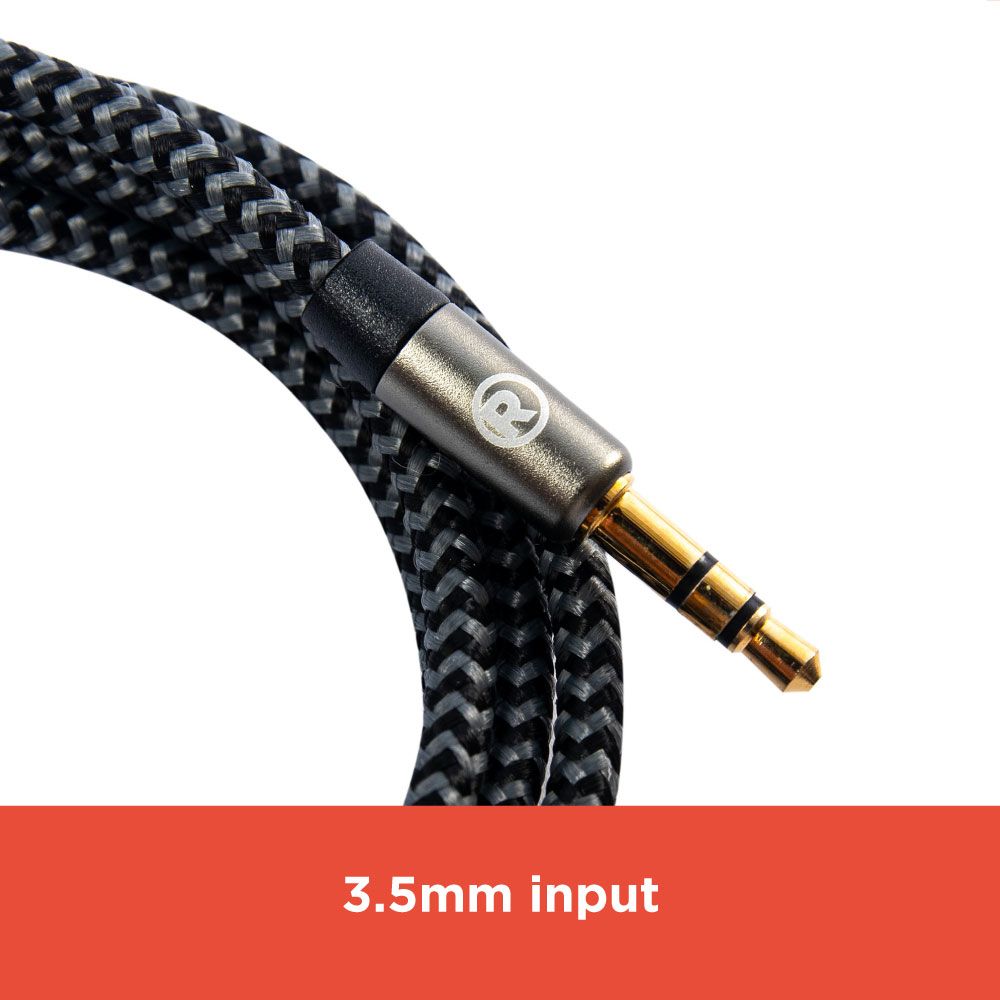 RadioShack Braided 3.5mm Male to Male Cable - 91.4cm (3 Feet) 4203224 5 RadioShack Braided 3.5mm Male to Male Cable - 91.4cm (3 Feet) 4203224