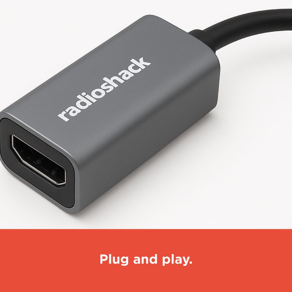 RadioShack USB-C to HDMI Female Converter 1503309 3 RadioShack USB-C to HDMI Female Converter 1503309