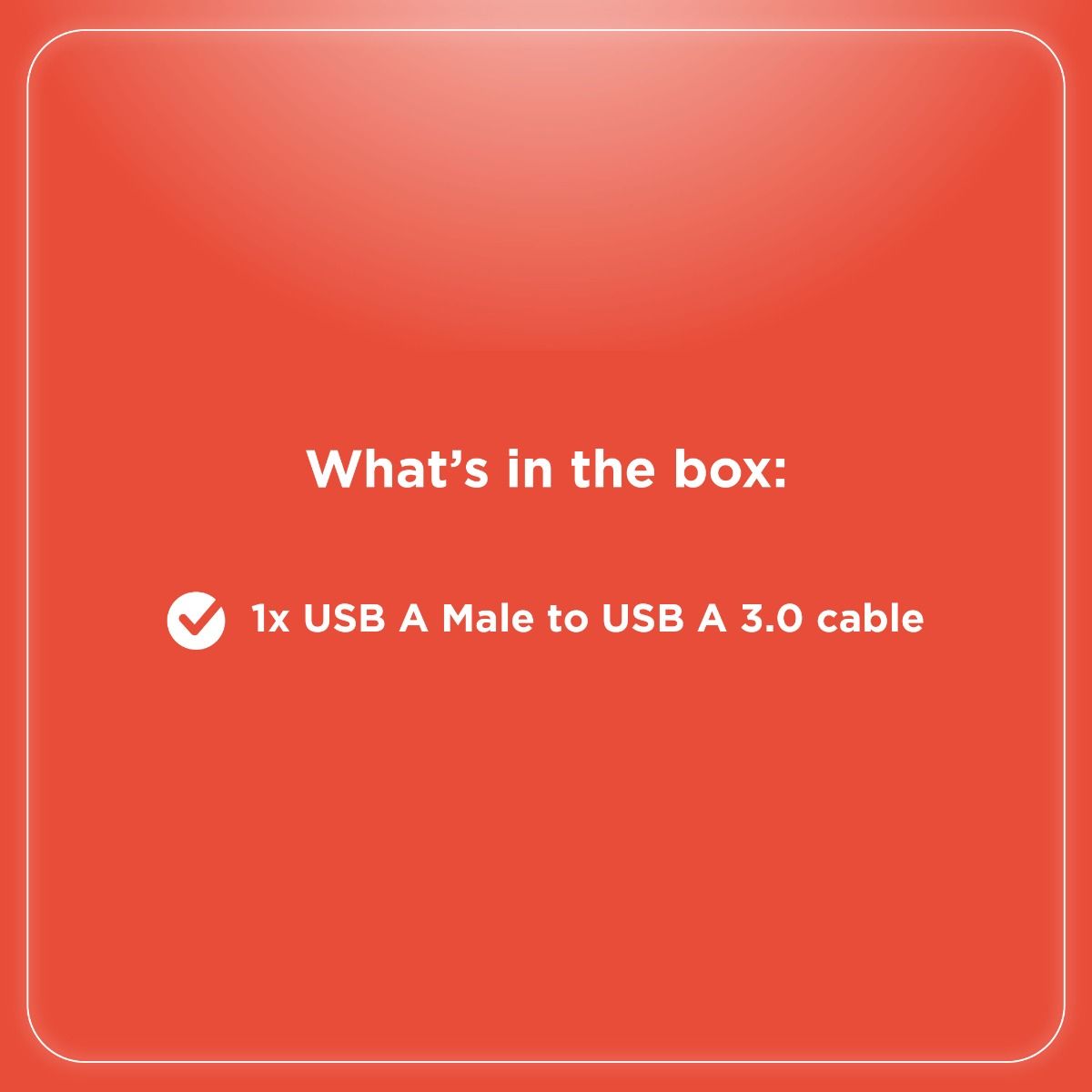 RadioShack USB 3.0 Cable – USB-A to USB-A, 5Gbps High-Speed Data Transfer, 5V/3A Fast Charging, 6 ft Length