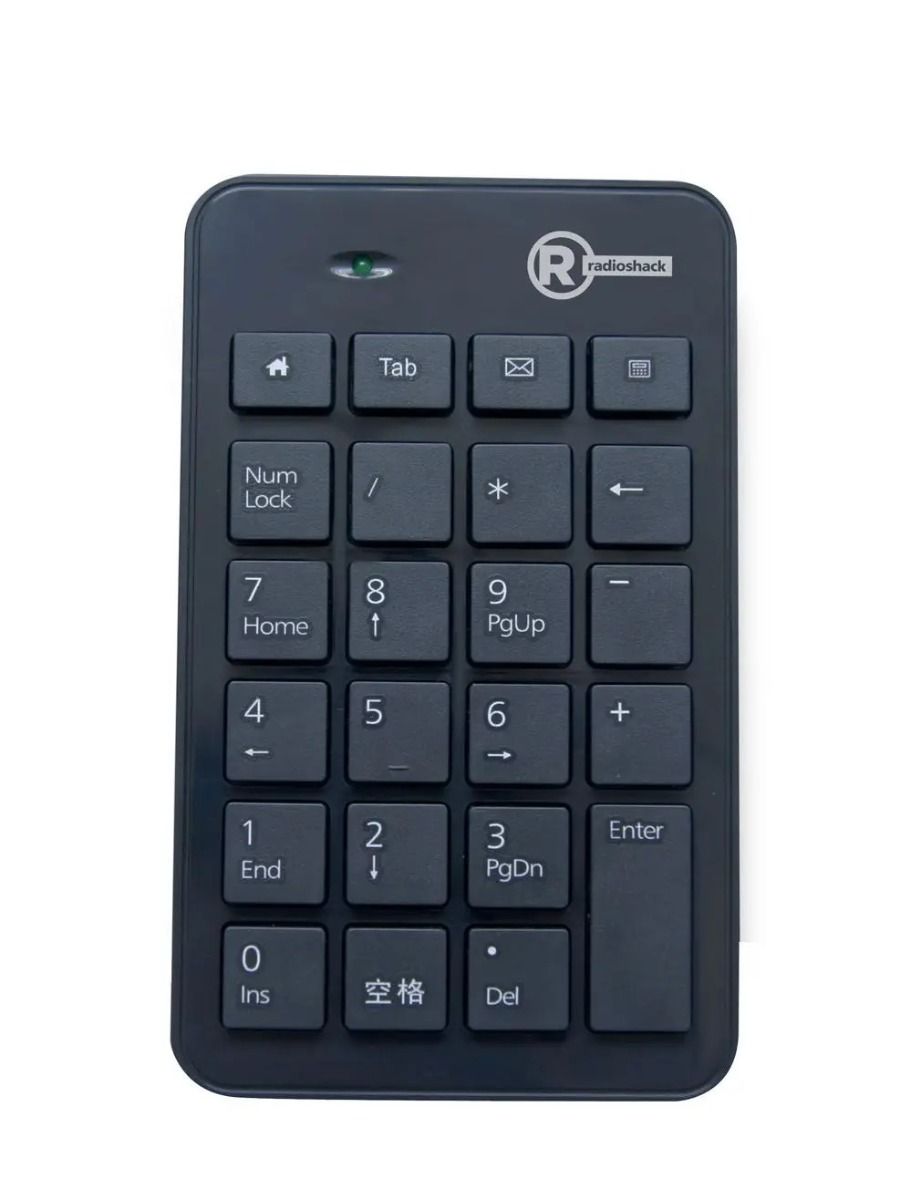 RadioShack USB Numeric Keypad 2604716