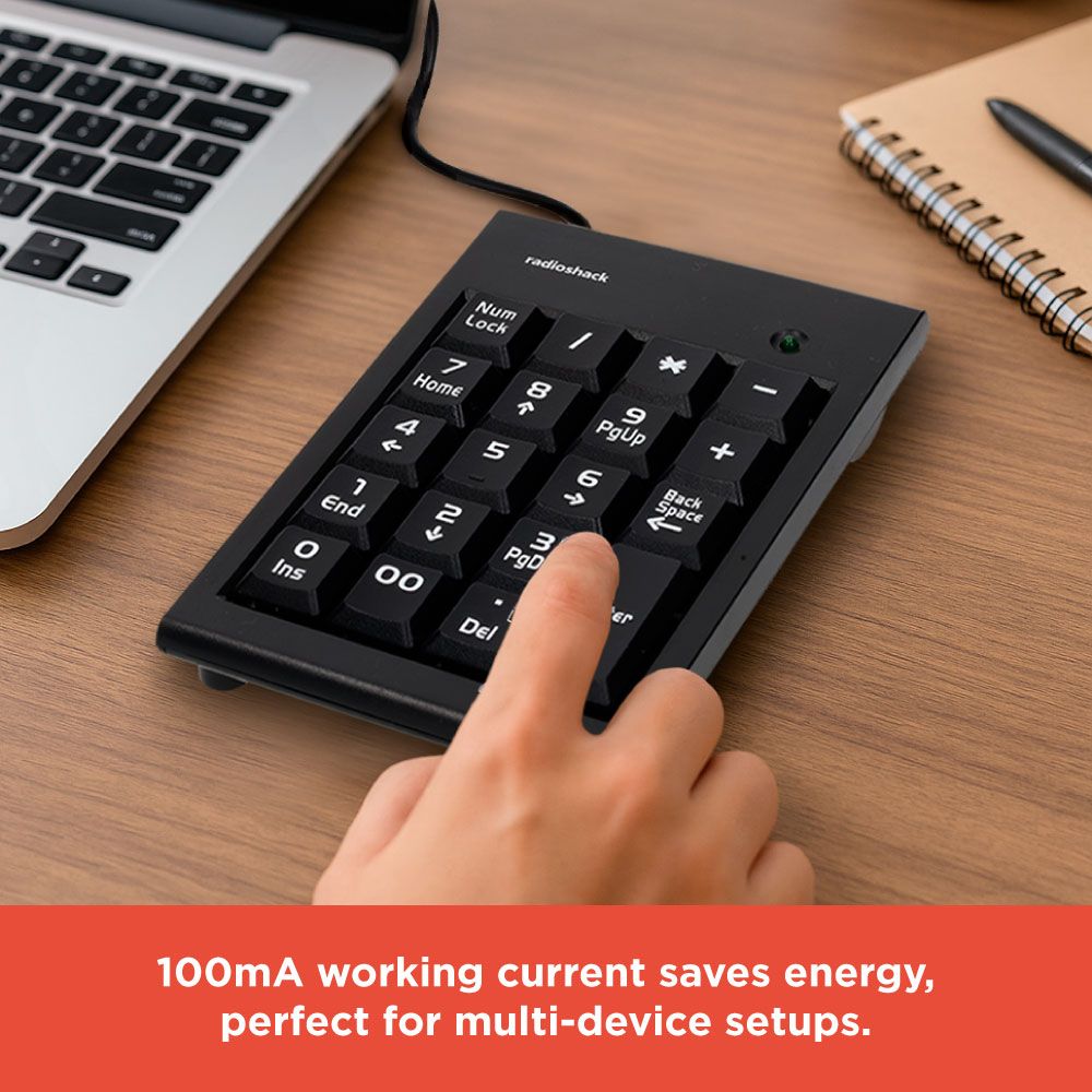 RadioShack USB Numeric Keypad 2604716