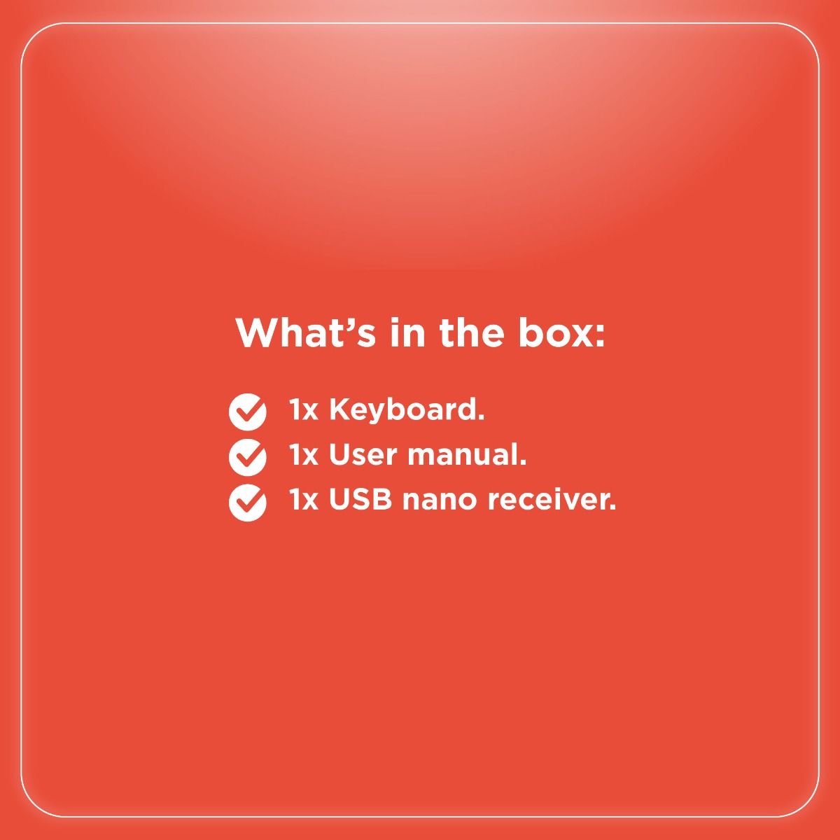 RadioShack Black 2.4Ghz Wireless Keyboard – 33 ft Range, Nano USB-A Receiver, Battery Powered, Ergonomic Design, 2607147