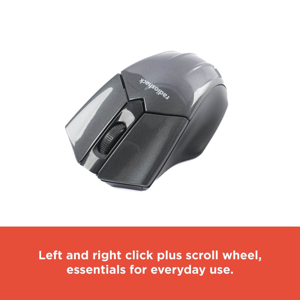 RadioShack Mini Wireless Mouse 2604759