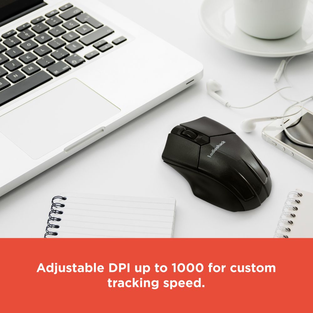 RadioShack Mini Wireless Mouse 2604759