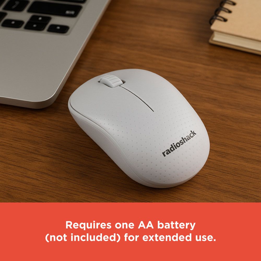 RadioShack Wireless 3-Button Mouse 2604754