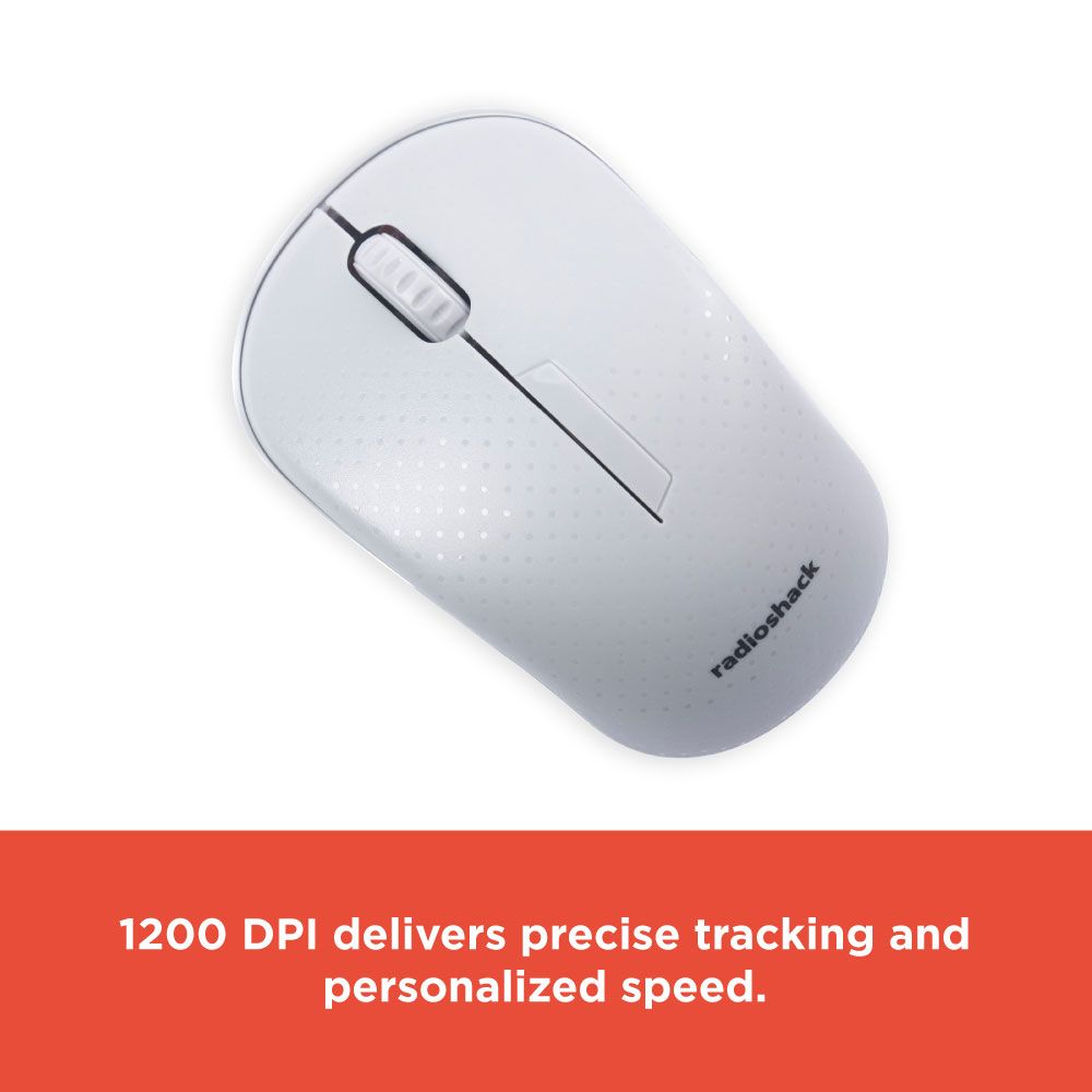 RadioShack Wireless 3-Button Mouse 2604754
