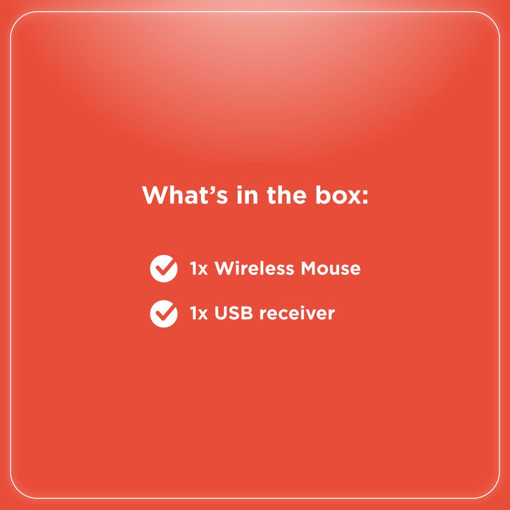 RadioShack Wireless 3-Button Mouse 2604756