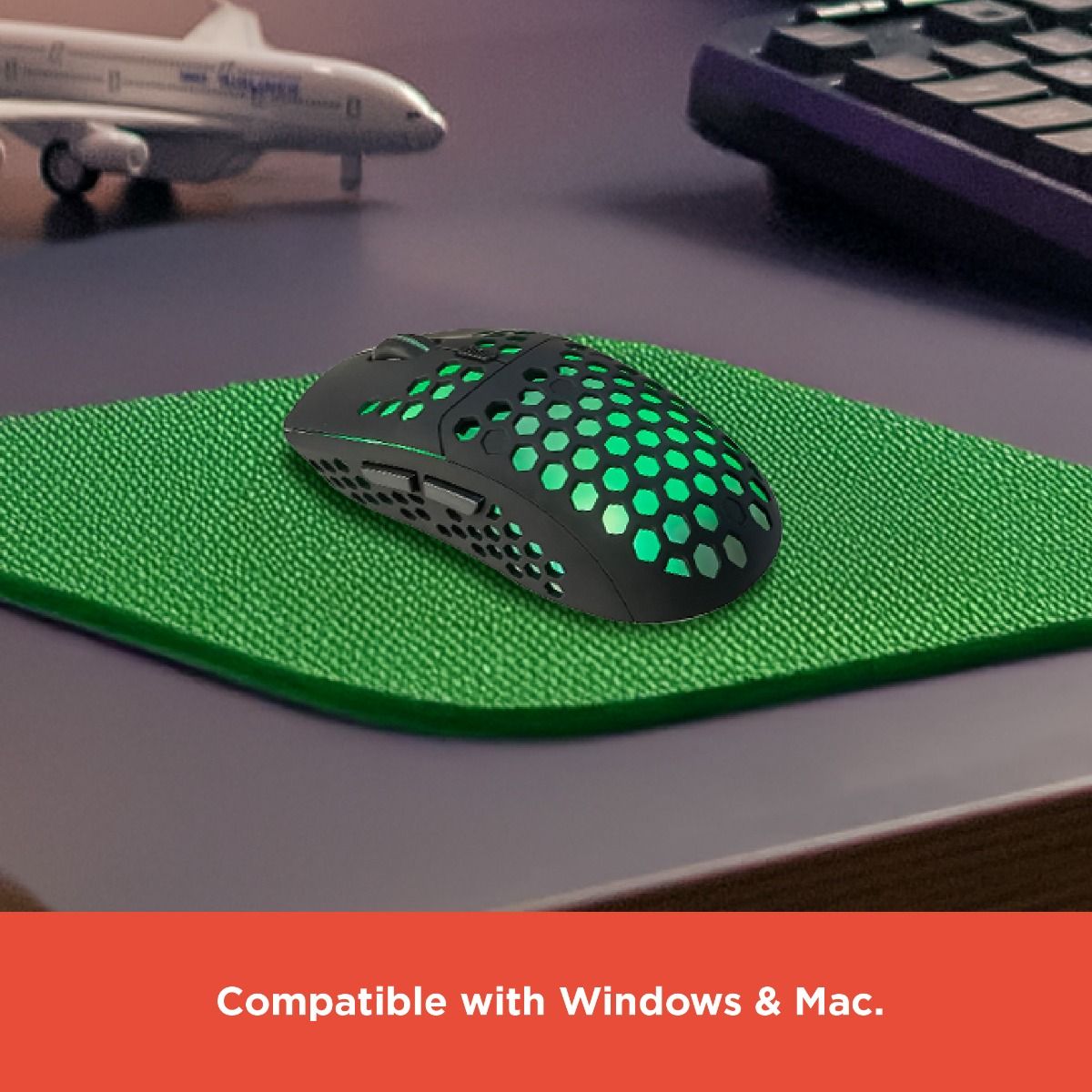 RadioShack Rechargeable Wireless 6-Button Mouse 2604788