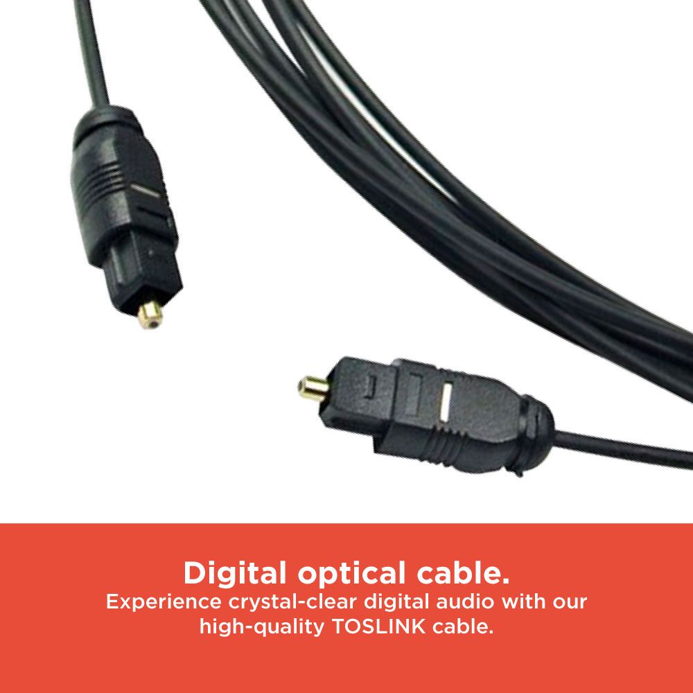 RadioShack Optical Toslink Cable 1503232 12 Feet