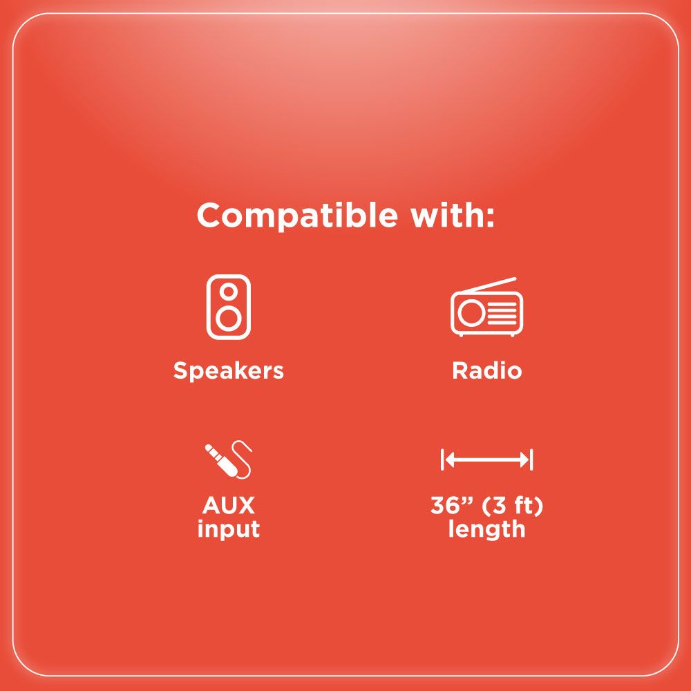 RadioShack Dual Mono to Stereo-Y Cable / 4202546