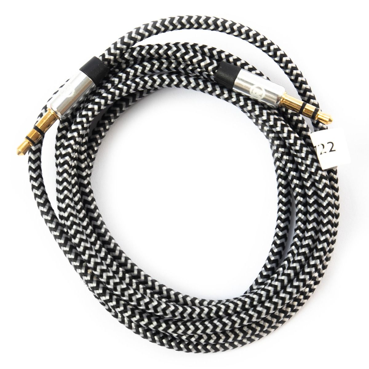 RadioShack 3.5mm Male to Male Braided Cable - 1.8m (6 Feet) 4203230