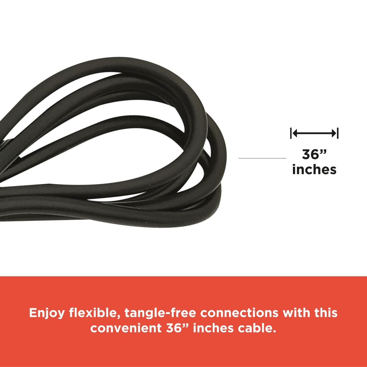 RadioShack USB 2.0 Male to Micro USB Round Cable - 91.4cm (3 Feet) 2605133