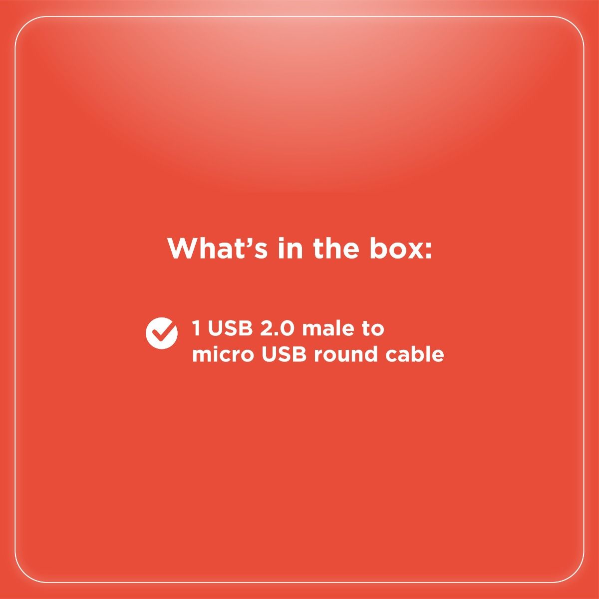 RadioShack USB 2.0 Male to Micro USB Round Cable - 91.4cm (3 Feet) 2605133