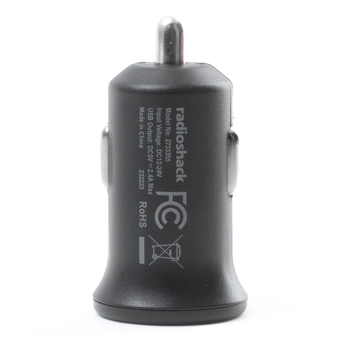 RadioShack 2 USB Car Charger 2 4A 2733355