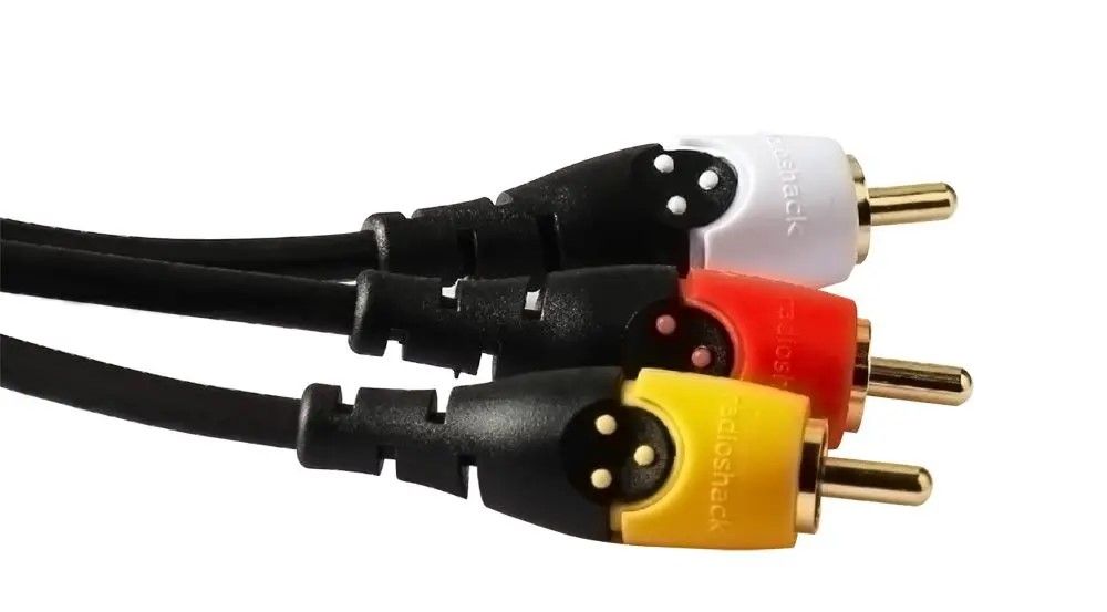 RadioShack 3RCA to 3RCA M - M Cable 4203213 9 ft
