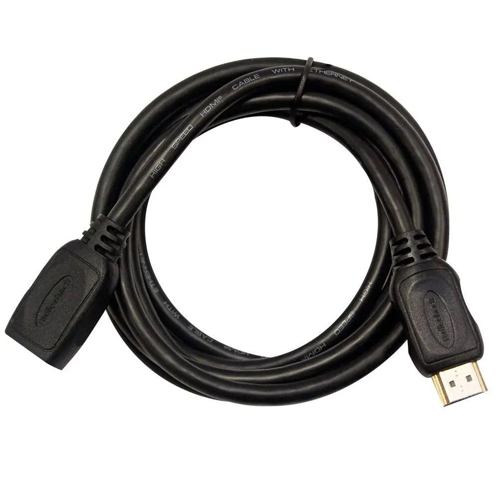 RadioShack HDMI M - F Cable 1503230 6 ft