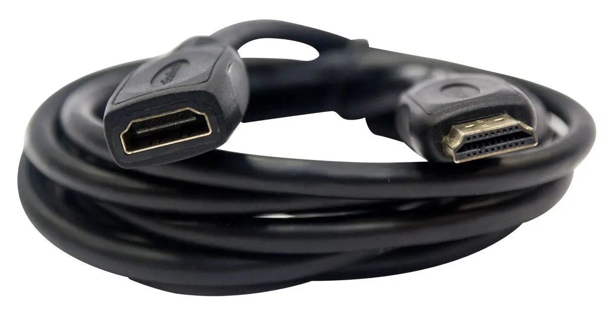 RadioShack HDMI M - F Cable 1503230 6 ft