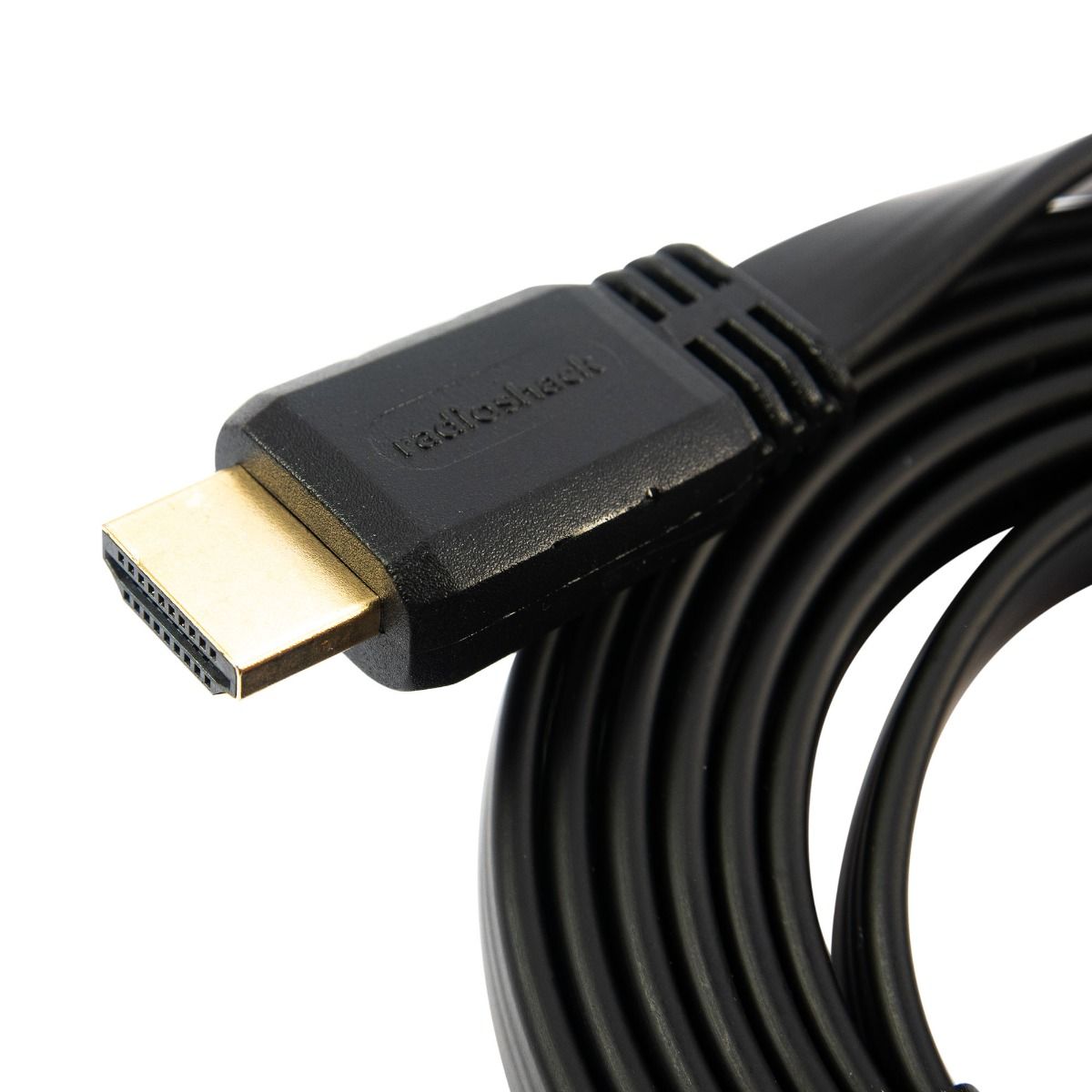 RadioShack HDMI 2.0 4K Flat Cable with Ethernet Male to Male - 1.8m 6 Feet