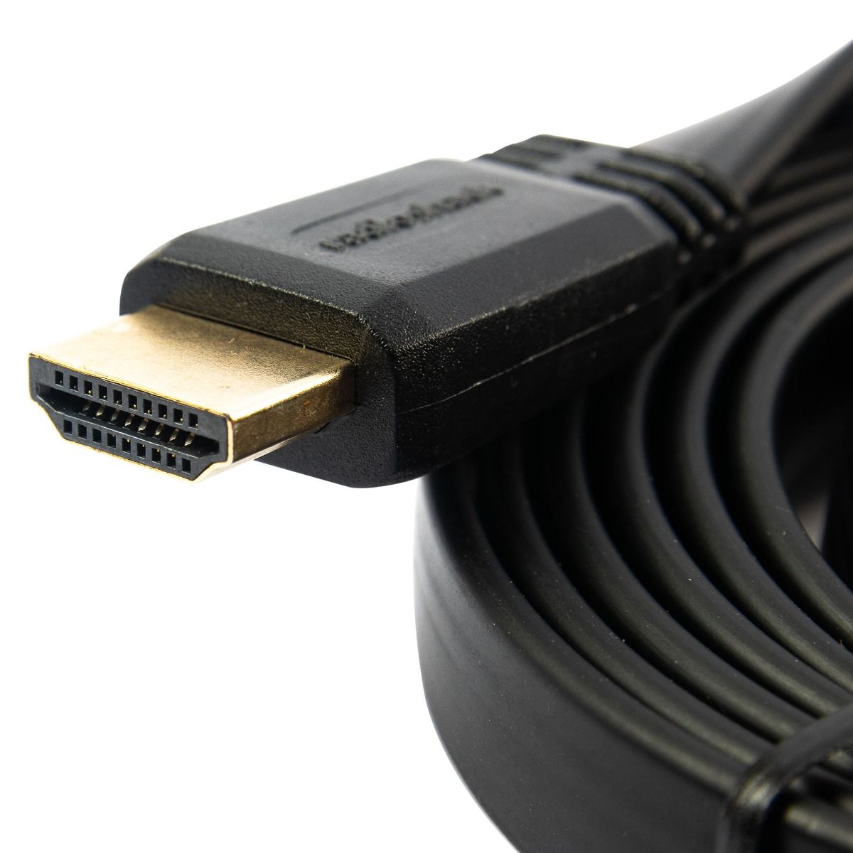 RadioShack HDMI 2.0 4K Flat Cable with Ethernet Male to Male - 1.8m  6 Feet
