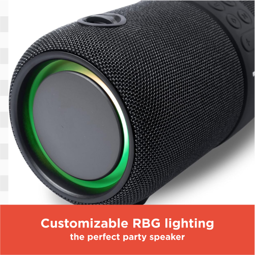 RadioShack Portable Bluetooth Speaker with FM and lights 4001763